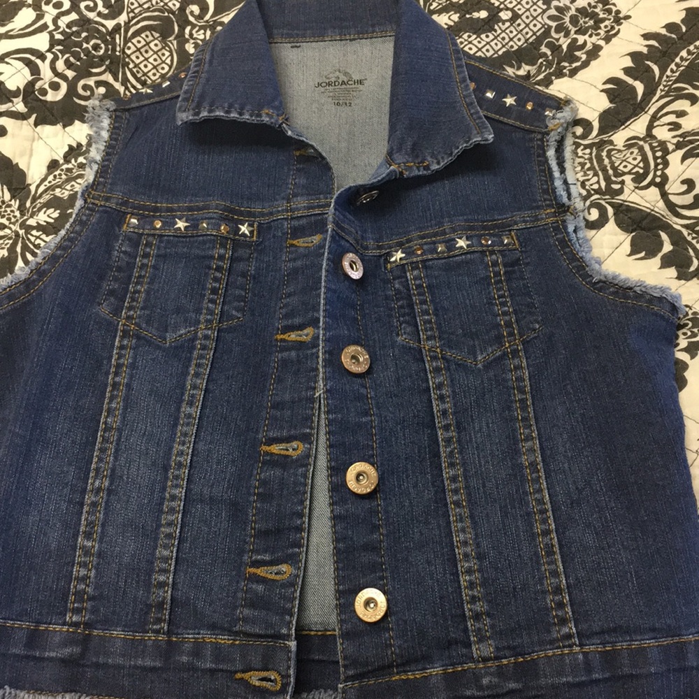 Denim vest